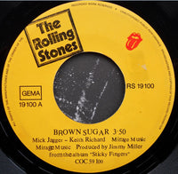 The Rolling Stones : Brown Sugar / Bitch (7", Single, Mono, Lar)