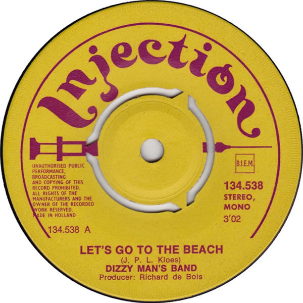 Dizzy Man's Band : Let's Go To The Beach (7", Single, 3-p)
