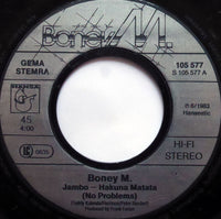 Boney M. : Jambo - Hakuna Matata (No Problems) (7", Single)