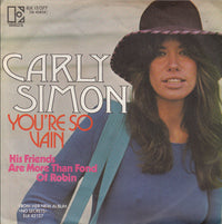 Carly Simon : You're So Vain (7", Single)