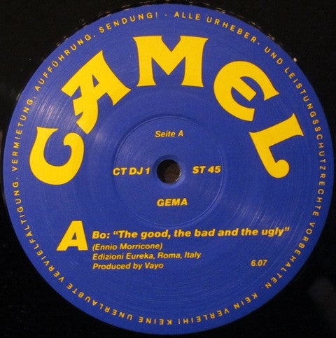 Camel (9) : The Good, The Bad And The Ugly (12", Promo)