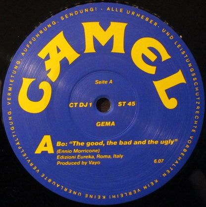 Camel (9) : The Good, The Bad And The Ugly (12", Promo)