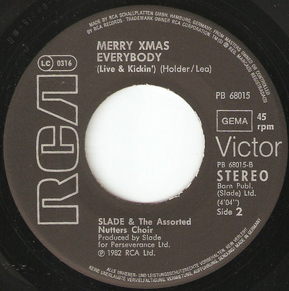 Slade : (And Now - The Waltz) C'est La Vie (7", Single)