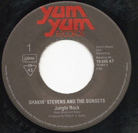 Shakin Stevens & The Sunsets* : Jungle Rock / Girl In Red (7", Single)