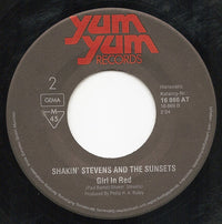 Shakin Stevens & The Sunsets* : Jungle Rock / Girl In Red (7", Single)