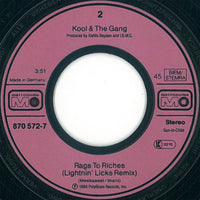 Kool & The Gang : Rags To Riches (7", Single)