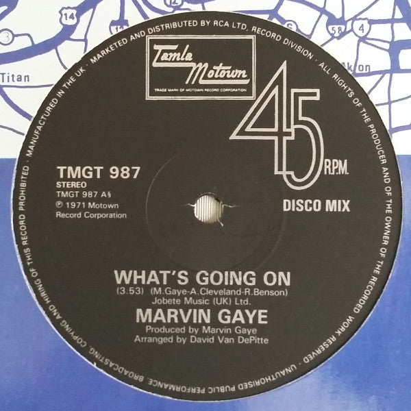 Marvin Gaye : What's Going On (12", RE)