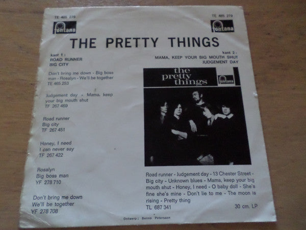 The Pretty Things : Road Runner (7", EP, Mono)