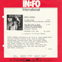 Kenji Sawada : In The City / On Man And A Band (7", Single)