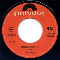 Roxy Music : Virginia Plain / Pyjamarama (7", Single)