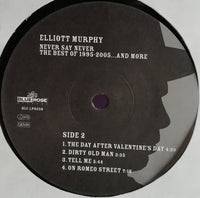 Elliott Murphy : Never Say Never (The Best Of 1995-2005...And More) (2xLP, Comp + 7", Single)