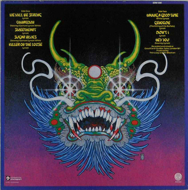 Thin Lizzy : Chinatown (LP, Album, RP)