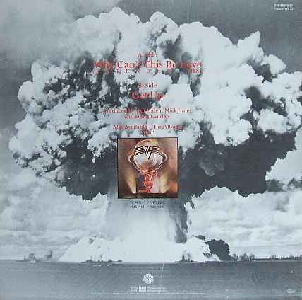 Van Halen : Why Can't This Be Love (E X T E N D E D Mix) / Get Up (12", Maxi)