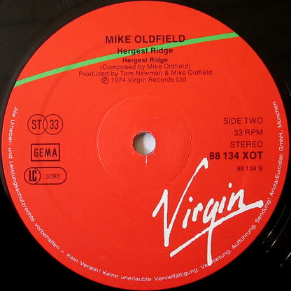 Mike Oldfield : Hergest Ridge (LP, Album, RE, gre)