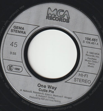 One Way : Cutie Pie / Give Me One More Chance (7", Single)
