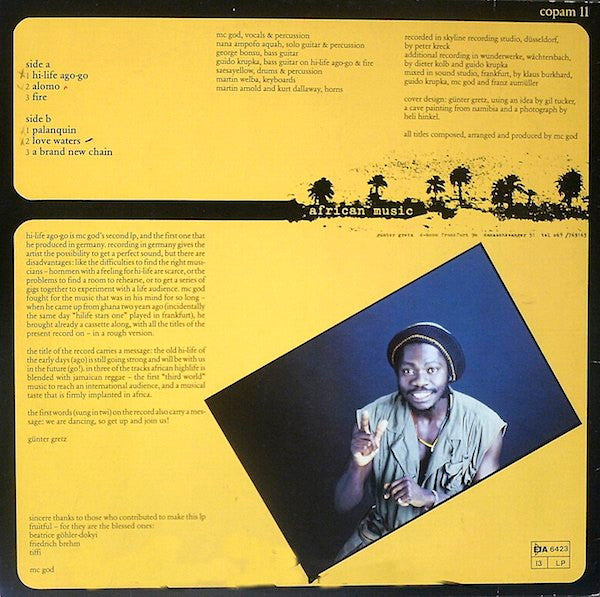 MC God & The People's Band : Hi Life Ago Go (LP, Album)