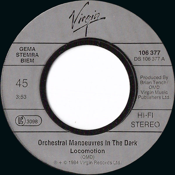 Orchestral Manœuvres In The Dark* : Locomotion (7", Single)