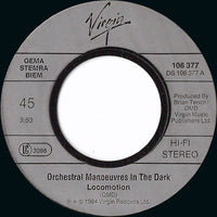 Orchestral Manœuvres In The Dark* : Locomotion (7", Single)