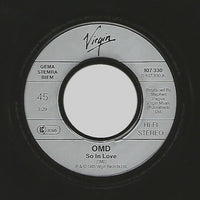 Orchestral Manœuvres In The Dark* : So In Love (7", Single)