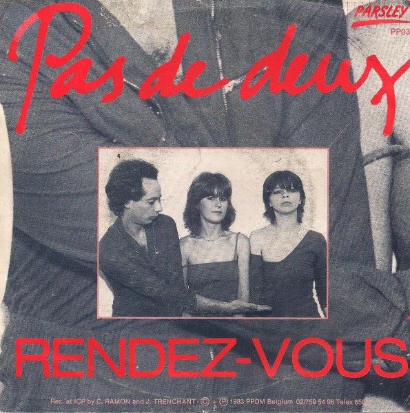 Pas De Deux : Rendez-Vous (7", Single)