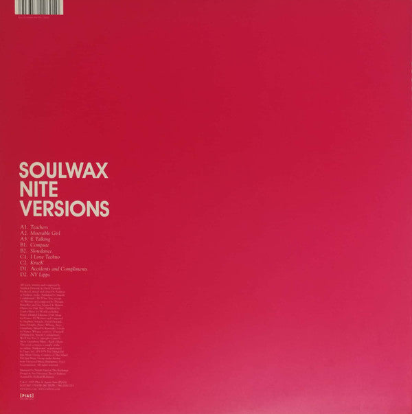 Soulwax : Nite Versions (2x12", Album)