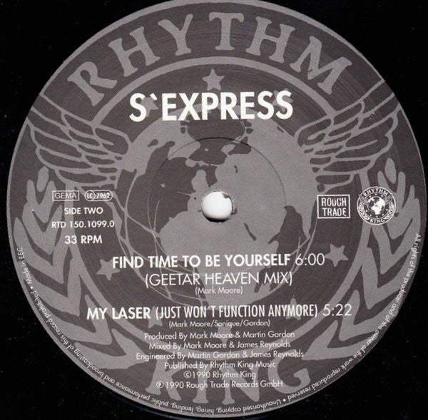 S'Express : Nothing To Lose (Remix) (12")
