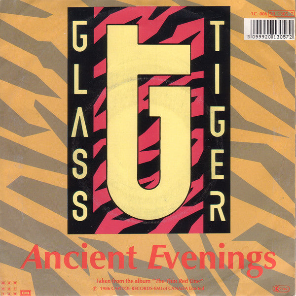 Glass Tiger : Don't Forget Me (When I'm Gone) (7", Single)