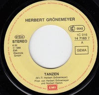 Herbert Grönemeyer : Tanzen / Einmal (7", Single)