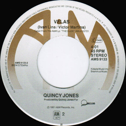 Quincy Jones : Razzamatazz (7", Single)