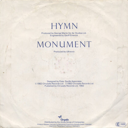 Ultravox : Hymn (7", Single)