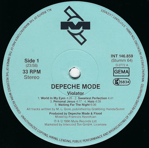 Depeche Mode : Violator (LP, Album)
