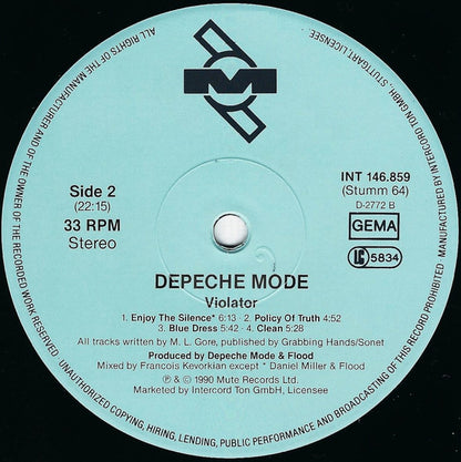 Depeche Mode : Violator (LP, Album)