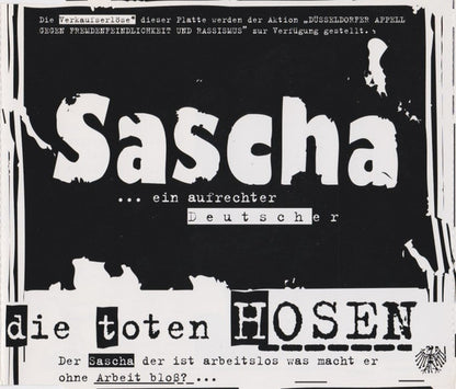 Die Toten Hosen : Sascha ... Ein Aufrechter Deutscher (CD, Single)