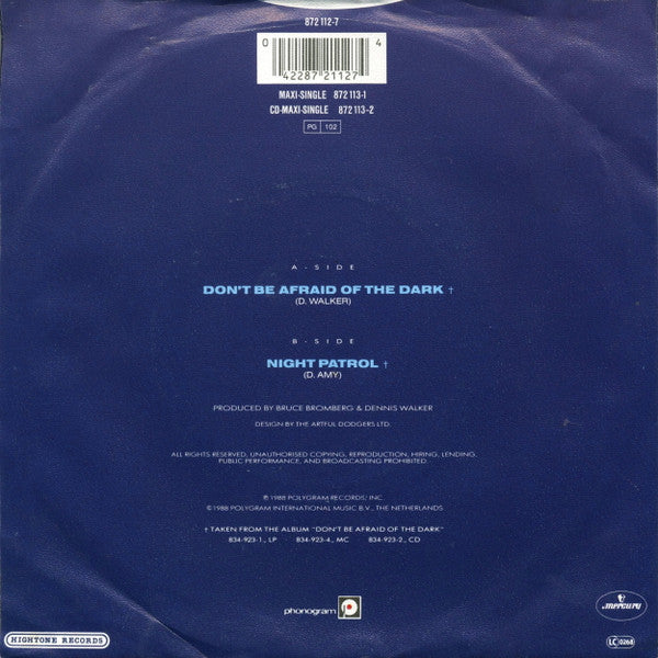 The Robert Cray Band : Don't Be Afraid Of The Dark (7", Single)