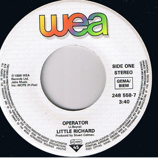 Little Richard : Operator (7")