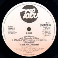 Cherrelle With Alexander O'Neal : Saturday Love (Remix) (12")