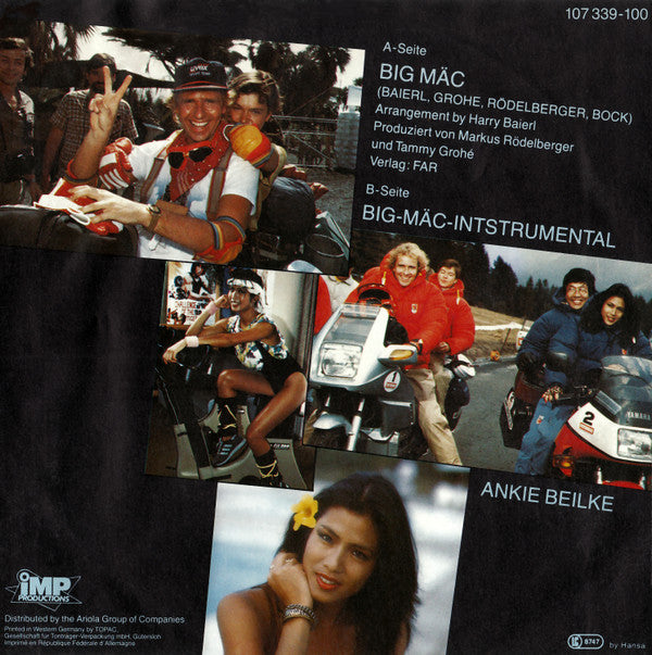 Ankie Beilke : Big Mäc (7")