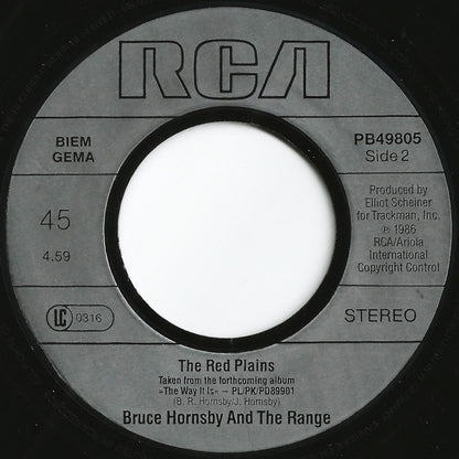 Bruce Hornsby And The Range : The Way It Is (7", Single)