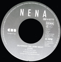Nena : Du Kennst Die Liebe Nicht (7", Single)