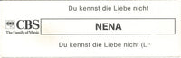 Nena : Du Kennst Die Liebe Nicht (7", Single)