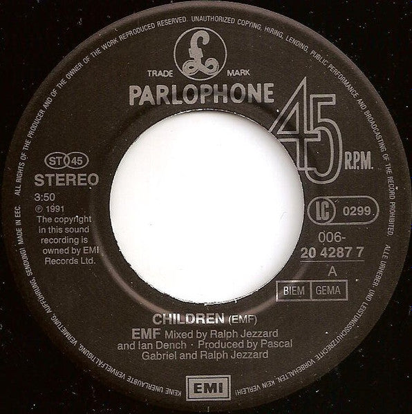 EMF : Children (7", Single)