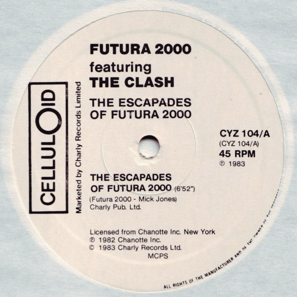 Futura 2000 : The Escapades Of Futura 2000 (12", Maxi)