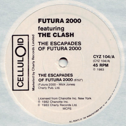 Futura 2000 : The Escapades Of Futura 2000 (12", Maxi)