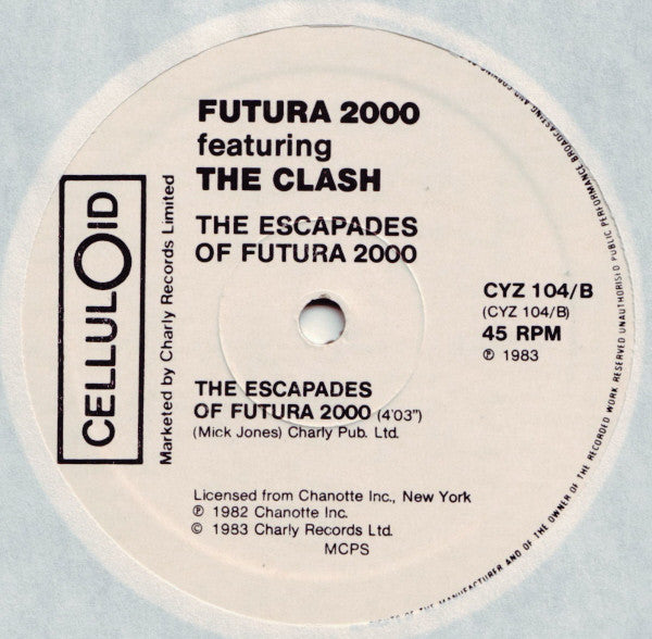 Futura 2000 : The Escapades Of Futura 2000 (12", Maxi)