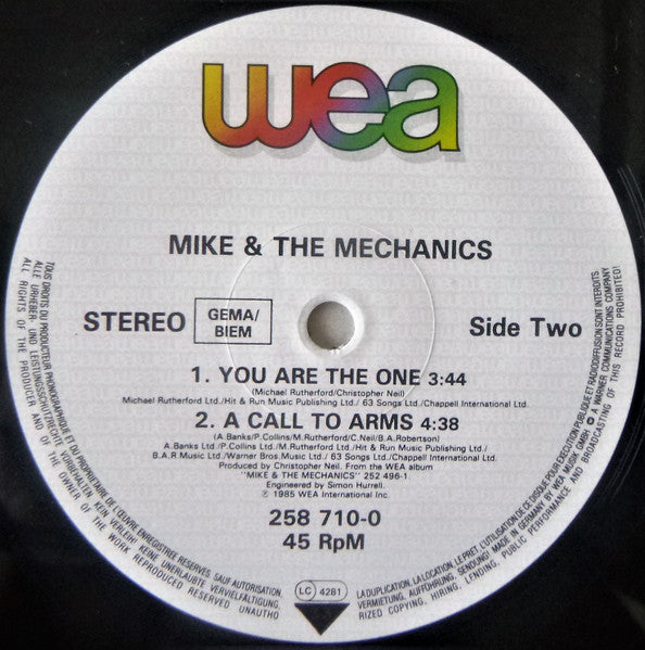 Mike + The Mechanics* : All I Need Is A Miracle (Extended Remix) (12", Maxi)