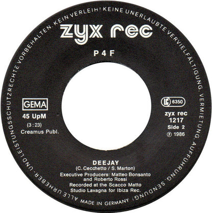 P4F : P.Machinery Medley With Relax (7", Single)