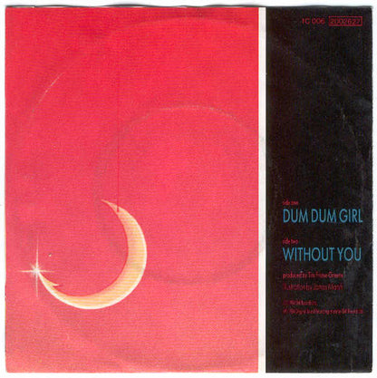 Talk Talk : Dum Dum Girl (7", Single)