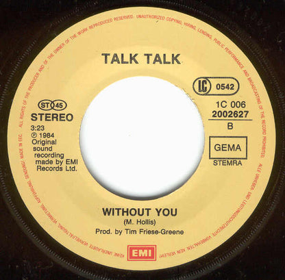 Talk Talk : Dum Dum Girl (7", Single)