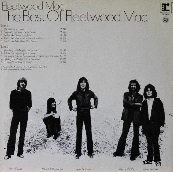 Fleetwood Mac : The Best Of Fleetwood Mac (LP, Comp, Club, RE)