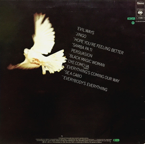 Santana : Santana's Greatest Hits (LP, Comp, RE, Clu)